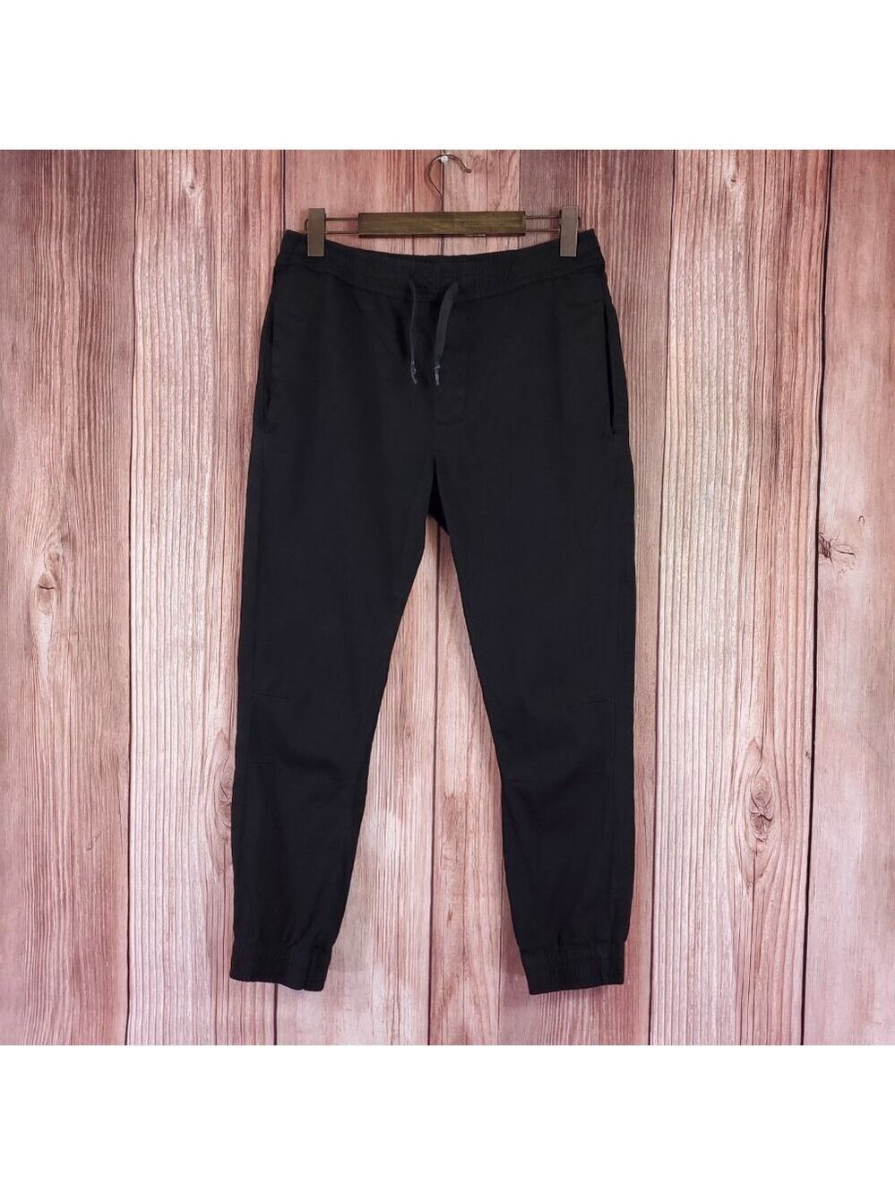 Under 510 U-510 Stretch Chino Joggers Pants Mens Size 32 Regular Black